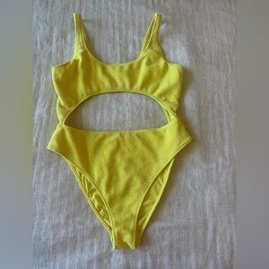 La Hearts Lime Bikini Top